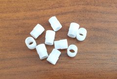 Zajišťovací, pojistný, převlečný kroužek plast na hadičku 4mm - sedadla ISRI, GRAMMER, SEARS,... - sada 10 ks