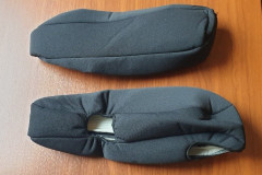 Ochranný potah loketní opěrky PRAVÉ a LEVÉ ruky - černý antracit (ŠÍŘKA cca 80 x délka 380 mm) (4)